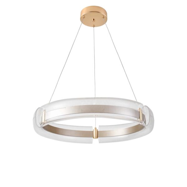 PENDENTE LED DALEN 80CM 80W 2700K OURO BRILHO - Image 3