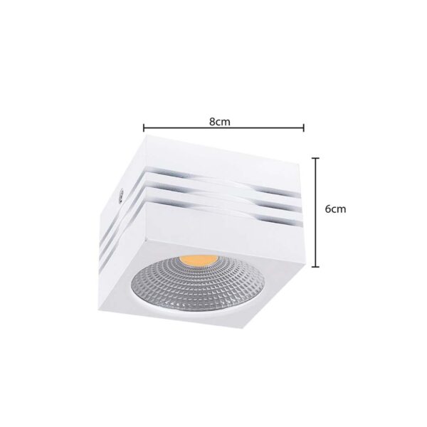 SPOT LED SOBREPOR VIENA 10W 3000K PT. - Image 4