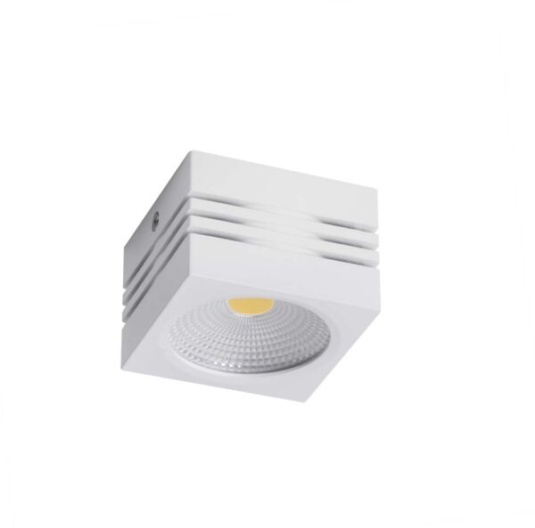 SPOT LED SOBREPOR VIENA 10W 3000K PT.