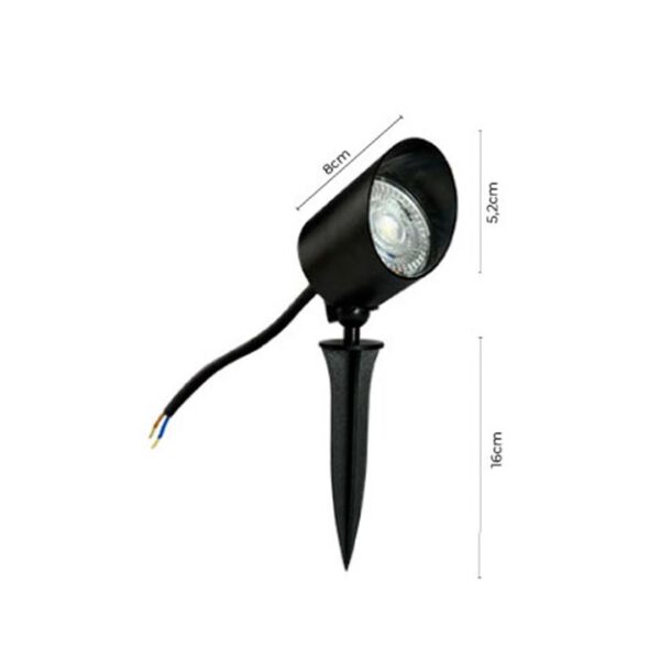 ESPETO LED IP65 36º 7W 3000K ABS - Image 3