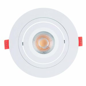 SPOT PLANO EMBUTIR RED. PAR20 BRANCO