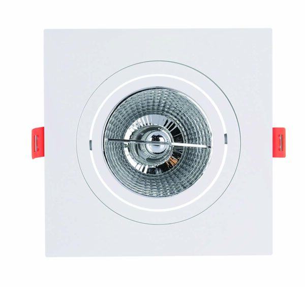 SPOT PLANO EMBUTIR QDR. AR70 BRANCO