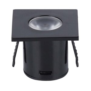 MINI SPOT LED YASA QDR. PARA MOVEIS C/2 1W 3000K PT