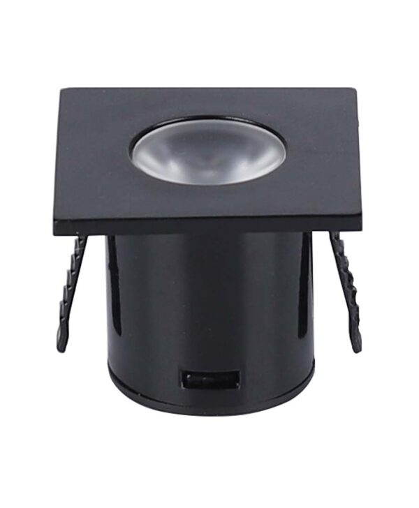 MINI SPOT LED YASA QDR. PARA MOVEIS C/2 1W 3000K PT