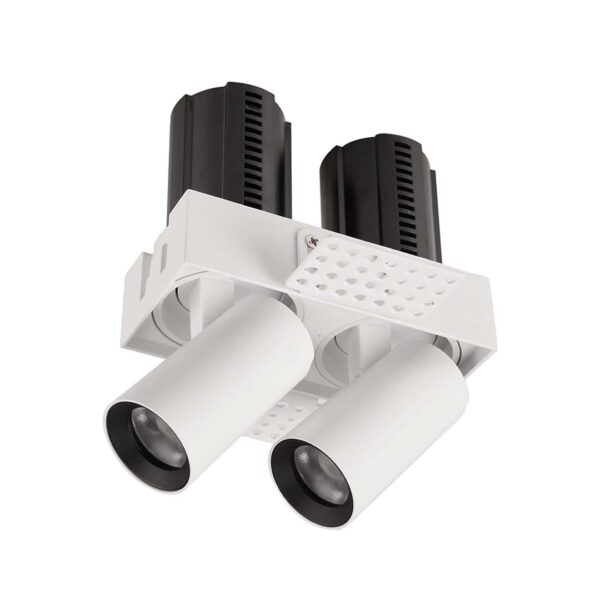 SPOT LED EMBUTIR ALNY 36? 10W 3000K BRANCO