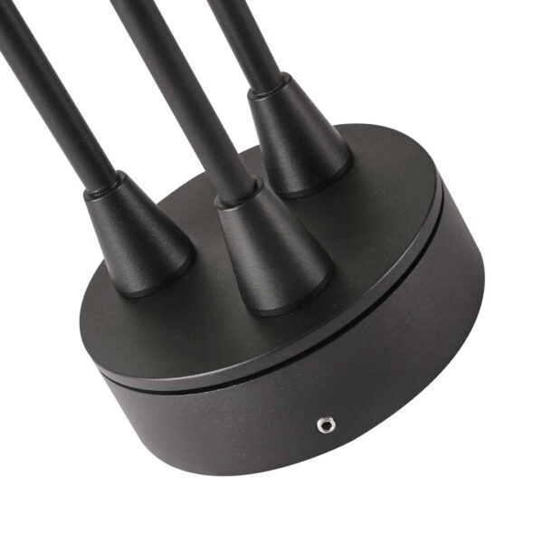 LUM. LED DE JARDIM WEDI IP66 C/80CM 3*5W 3000K PT - Image 6