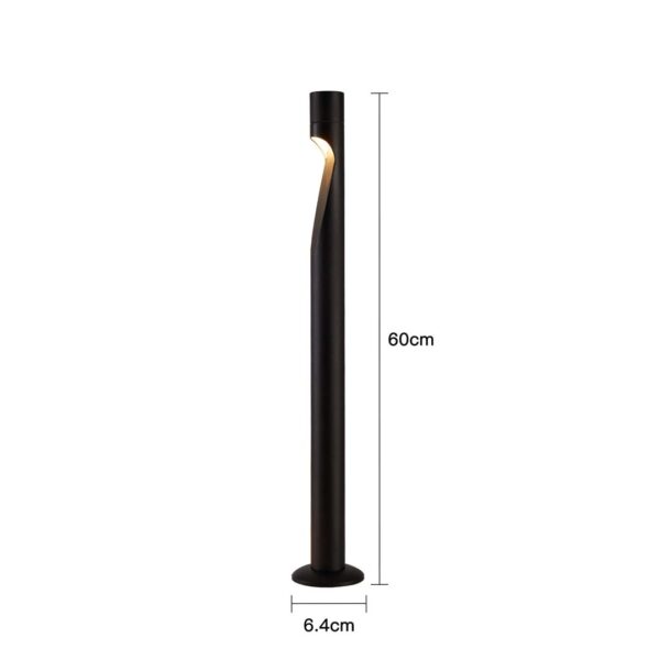 LUM. LED DE JARDIM URYN IP66 C/60CM 5W 3000K PT - Image 4