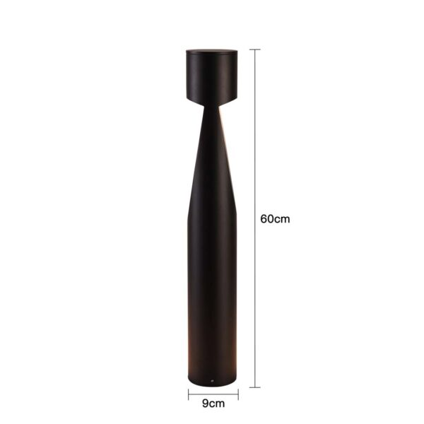 LUM. LED DE JARDIM URYN IP66 C/60CM 2*5W 3000K PT - Image 4