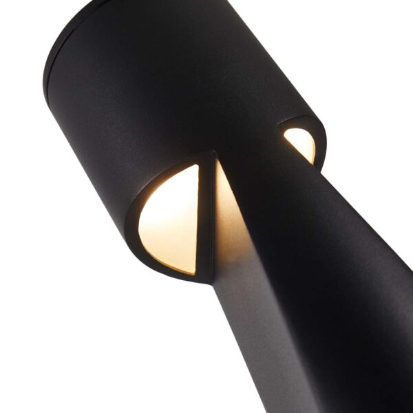 LUM. LED DE JARDIM URYN IP66 C/60CM 2*5W 3000K PT - Image 6