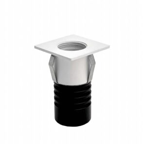MINI SPOT LED AUKO EMBUTIR QDR 1W IRC90 3000K BR