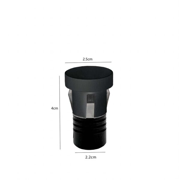 MINI SPOT LED AUKO LAI RED. DE EMBUTIR 1W 3000K IRC90 PT - Image 6