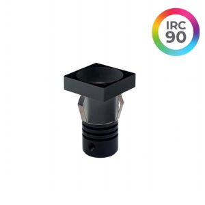 MINI SPOT LED AUKO LAI QUAD. DE EMBUTIR 1W 3000K IRC90 PT