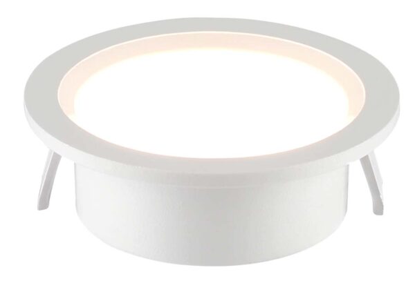 SPOT LED ALUA EMBUTIR RED. C/2UN 2W 4000K BR