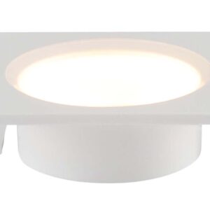 SPOT LED ALUA EMBUTIR QUAD. C/2UN 2W 4000K BR