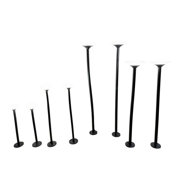 LUM. LED P/JARDIM PILZE DC24V IP67 8UN/KIT 3000K PT
