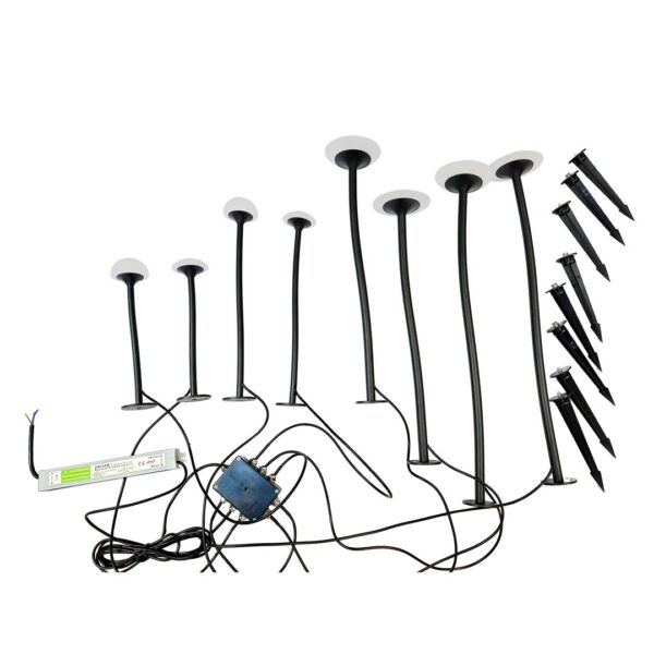 LUM. LED P/JARDIM PILZE DC24V IP67 8UN/KIT 3000K PT - Image 6