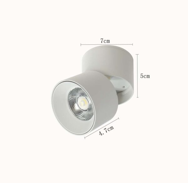 SPOT LED SOBREPOR ALNY 24? 10W 3000K BR - Image 6