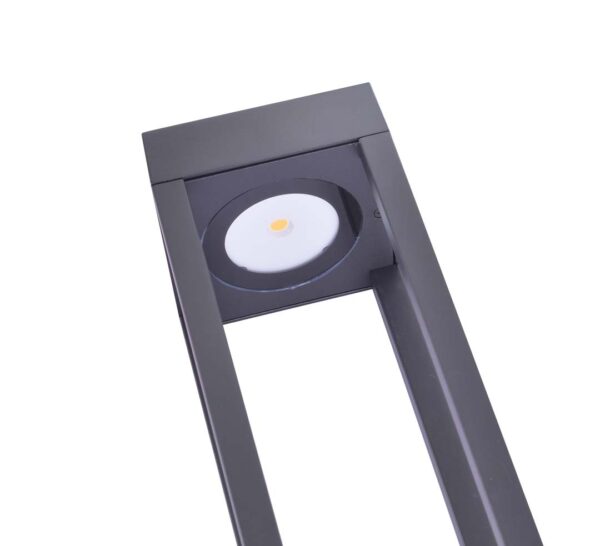 LUM. LED JARDIM ZEAN IP66 60CM 10W 3000K PT - Image 8