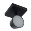 SPOT LED SOBREP. CYLIN RED 7W 3000K PT