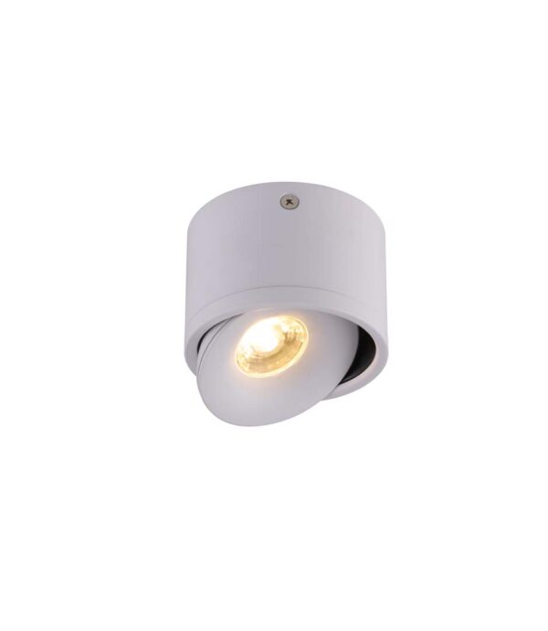SPOT LED SOBREPOR SKEL 24? 7W 3000K BRANCO