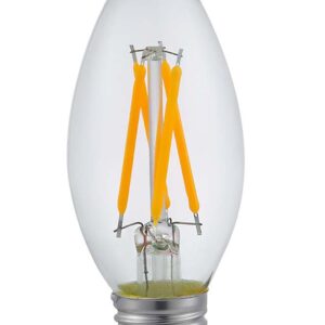 LAMPADA LED FILAMENTO CLEAR C35 4W E14 2400K