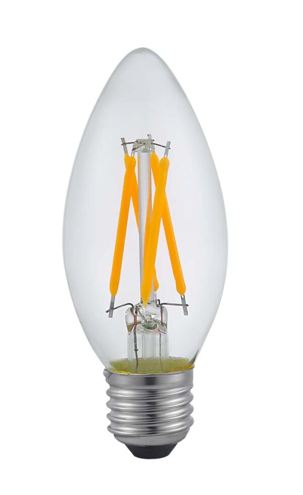 LAMPADA LED FILAMENTO CLEAR C35 4W E27 2400K