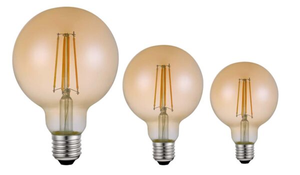 LAMPADA LED FILAMENTO G125 4W 2200K - Image 3