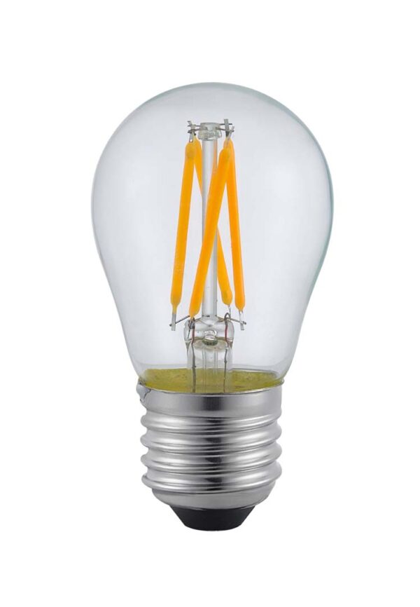 LAMPADA LED FILAMENTO CLEAR G45 4W E27 2400K