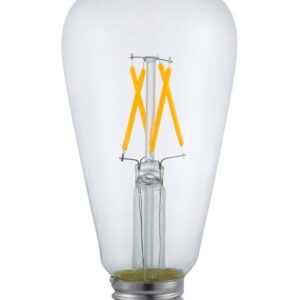 LAMPADA LED FILAMENTO CLEAR ST64 4W E27 2400K