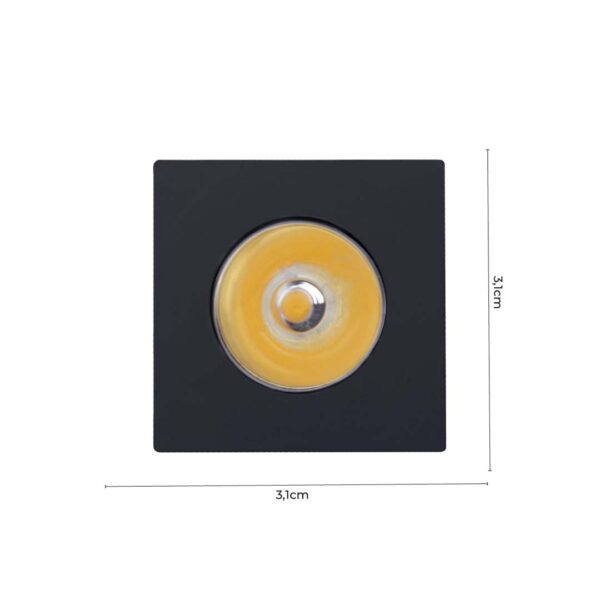 SPOT LED ELYSA QDR 1W 3000K PT - Image 10