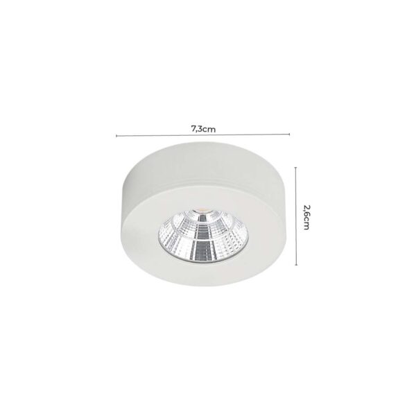 SPOT LED ASIS SOBREPOR RED. 5W 3000K - Image 5