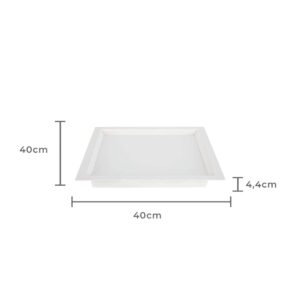 PAINEL LED KAIS EMBUTIR 36W 3000K BR
