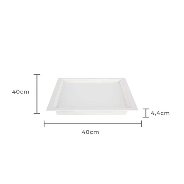 PAINEL LED KAIS EMBUTIR 36W 3000K BR