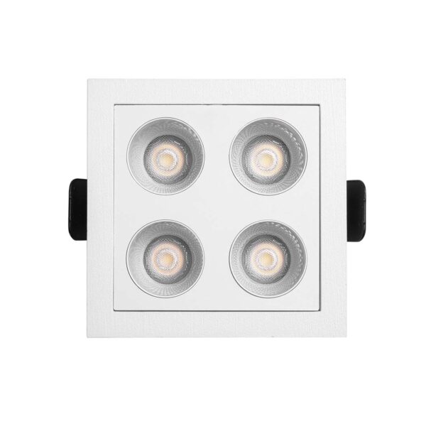 DOWNLIGHT EMBUTIR POWERUS 35° 8W 3000K IRC>90 BR. - Imagem 3