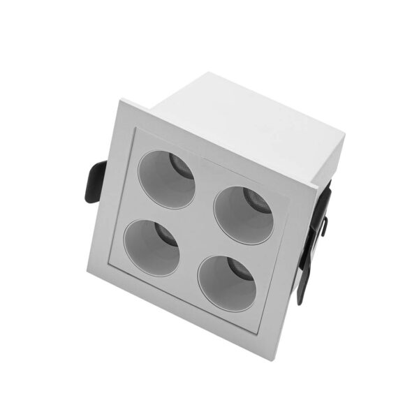 DOWNLIGHT EMBUTIR POWERUS 35° 8W 3000K IRC>90 BR. - Imagem 7